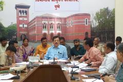 Meeting at Council hall with Divisional Commissioner and MLA Adv Ashok Pawar