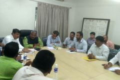 MP Mr. Shivajirao Adhalrao Patil Joint Meeting with various departments